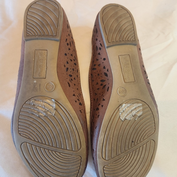 Self Esteem shoes. Brown Flats. Women's size 8 - Picture 3 of 6
